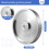 ,6Inch Dia x 1Inch Wide,with 1/2Inch Arbor,240 Grit 10