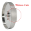 ,6Inch Dia x 1Inch Wide,with 1/2Inch Arbor,320 Grit 4