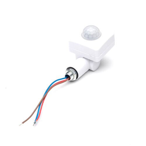 PIR Switch Ultrathin LED Light Outdoor Motion Sensor,10Mm White 1