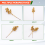 Artificial Berry Stems,7.5 Inches Christmas Glitter Berries(Gold) 9