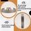 ,6Inch Dia x 1Inch Wide,with 1/2Inch Arbor,80 Grit 9