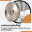 ,6Inch Dia x 1Inch Wide,with 1/2Inch Arbor,80 Grit 8