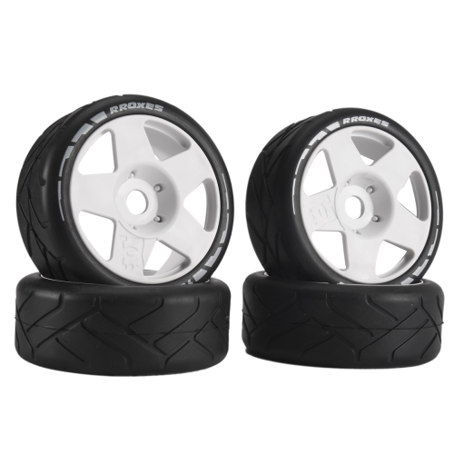 103mm 1/8 Scale RC Off Road Tires Wheel 17mm Hex,White