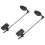 2 Pack Bike Helmet Mirror, 360 Degree Adjustable 10