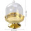 Golden Cake Pan with Stand and Dome Cover, 24 Single Cup 3