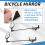 2 Pack Bike Helmet Mirror, 360 Degree Adjustable 9