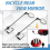 2 Pack Bike Helmet Mirror, 360 Degree Adjustable 8