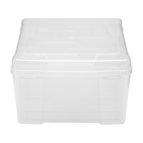 Greeting Card Organizer & Storage Box with 6 Adjustable Dividers 1