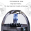 Magnetic Fluid Speaker,Venoms Bluetooth Speaker,Bluetooth 5.0 3