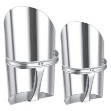 2Pcs Metal Feed Grain Scoop for Livestock