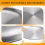 14cm Stainless Steel Bone Spitting Dish Silver Shallow Tray 9
