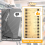 Metal Grocery List,Reusable Shopping List,For Home 6