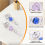Ball Spiral Tail Decorative Wind Spinner Stabilizer Chimes 8