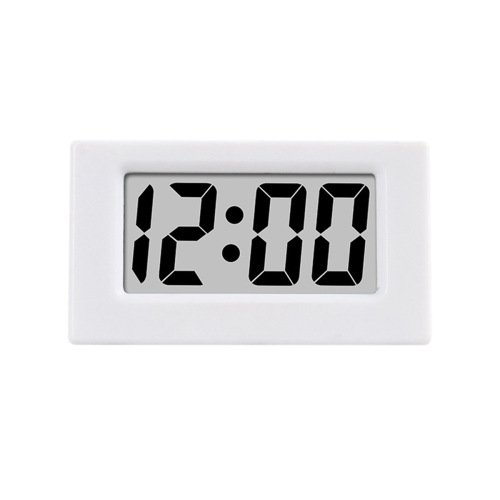 Mini Clock LED Screen Lectronic Digital Alarm Desktop White 1