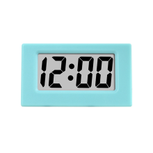 Mini Clock LED Screen Lectronic Digital Alarm Desktop Blue