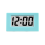 Mini Clock LED Screen Lectronic Digital Alarm Desktop Blue 1