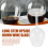 Long Stem Upside Down Wine Glass Funky Stemmed Glasses 7