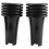 10Pcs Plastic Deep Plant Nursery Pots, Thick Stable Tall Tree Pots 6