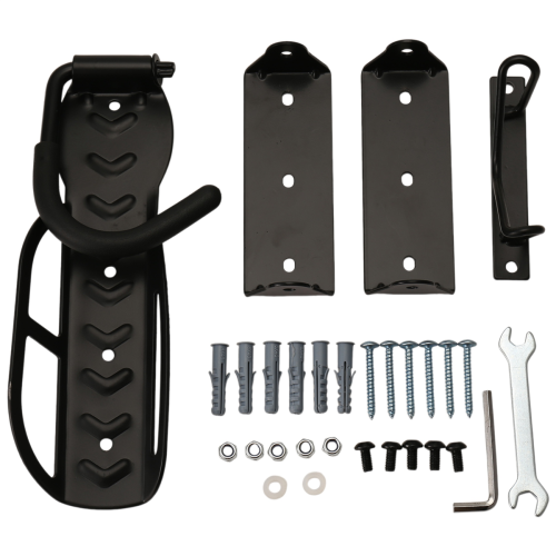 1 PACK Swivel Bike Rack Garage Wall Mount Hangers 2