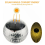 4PCS Solar Floating Pool Light, Waterproof LED Color Changing 3