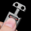 TC4 Titanium Alloy Multi-function Pry Bar Corkscrew Screwdriver 8