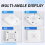 Tuya Zigbee Human Presence Detector With Holder Body PIR Sensor 9