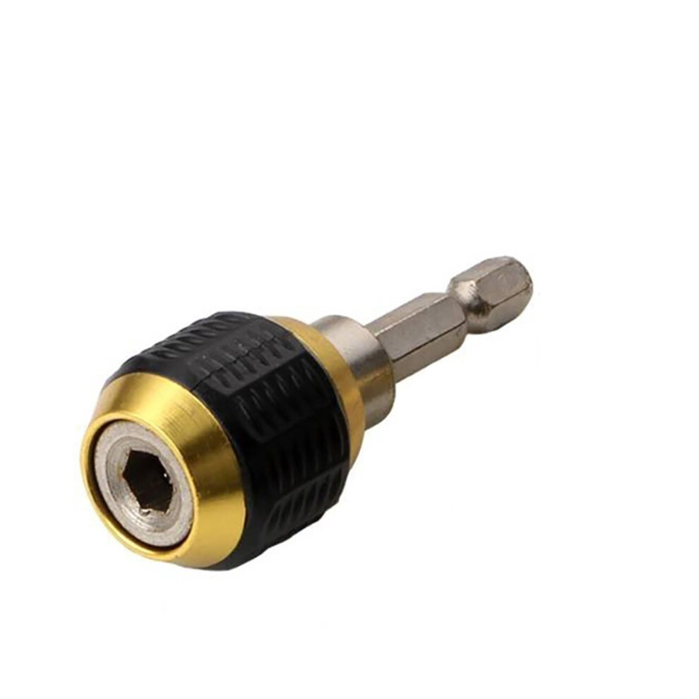 60Mm Hexagonal Shank Quick Coupling 1/4 Inner Hex Self-Locking Connecting Rod Drill Bit Holder Drill Chuck Adapter Power Tool Socket Socket 6493810786884