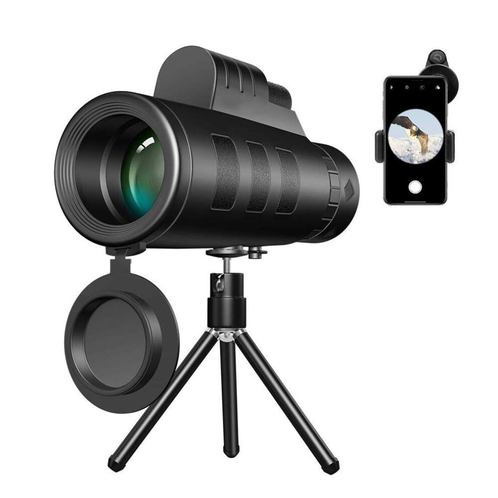 Monocular 40X60 Compact Monocular, High Power Low Telescope For Bird Watching 6493810786891