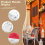 Hooks for Outdoor String Lights Clips 15 Pack Clear Light Hook 10