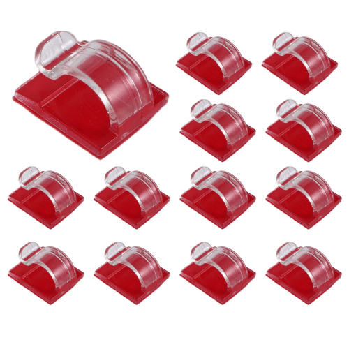 Hooks for Outdoor String Lights Clips 50 Pack Clear Light Hook