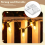 Hooks for Outdoor String Lights Clips 15 Pack Clear Light Hook 8