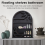 Wood Storage Shelf - Stylish and Practical Wall Shelf, Crescent Sun 6