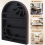 Wood Storage Shelf - Stylish and Practical Wall Shelf, Crescent Sun 8