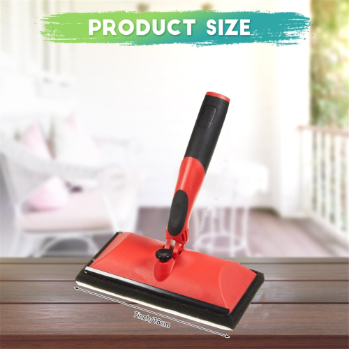 2 Pcs Stain Pad Applicator Paint with Handle Deck 2