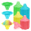 200 Pieces Shaved Ice Cups Leak Proof Plastic Snack Cream Bowls 1