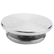 12/15cm Double Face Aluminum Alloy Turntable for Ceramic Sculpture
