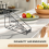 Bottle Wire Display Rack Syrup Coffee Storage 9