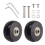 50X24mm Set of 2 Luggage Suitcase Replacement Wheels 6