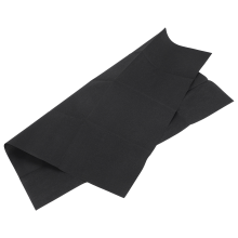 Dinner Napkins, Paper Napkins for Wedding Party Black