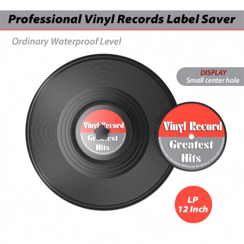 12 Inch EP LP Vinyl Record Label Cleaning Protective Sleeve 2
