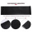 Waterproof Skateboard Deck Sandpaper Scooter Sticker 84X23CM-Black 6