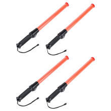 Traffic Batons, Control Stick,Safety Light 4Pcs