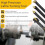 Lathe Turning Tool 5/16Inch 8mm-Shank 7Pcs Holder 9