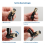 Audio Adapter Plug Adjustable Male to Female Right Angle XLR 6