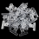 100PCS Plastic Bulldog Clips, Hinge Clips for Home, Office Use Clear 5