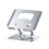 Universal Laptop Stand with 360 Rotating Base, Silver 1