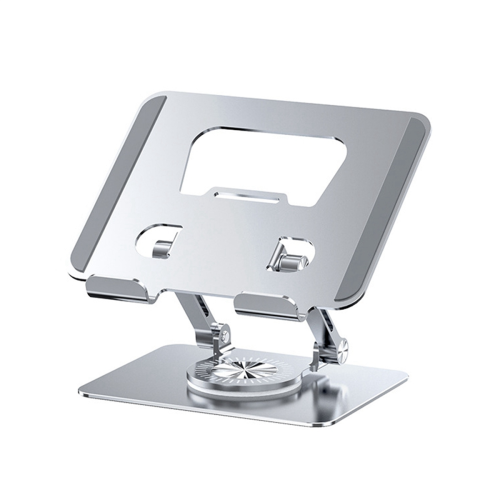 Universal Laptop Stand with 360 Rotating Base, Silver 1