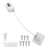 Fridge Lock 4-Digit Combination for Refrigerators, Freezers 4