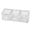 10Pcs Acrylic Box Trays for 0.39Inch 10mm Elements Cubes Clear Case 10