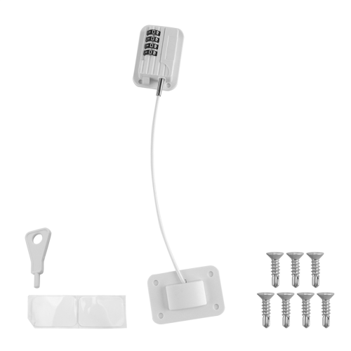 Fridge Lock 4-Digit Combination for Refrigerators, Freezers